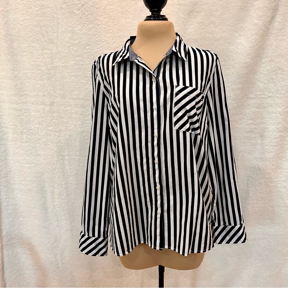 Tommy Hilfiger Striped Button Down Shirt
